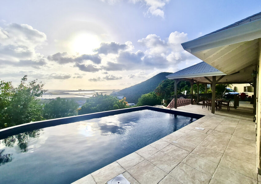villa 5 bedroom sale almond grove sint maarten ocean view