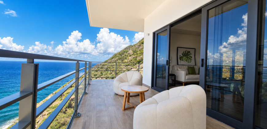 The Lajas Residence – 2 Bedroom Ocean View Condo