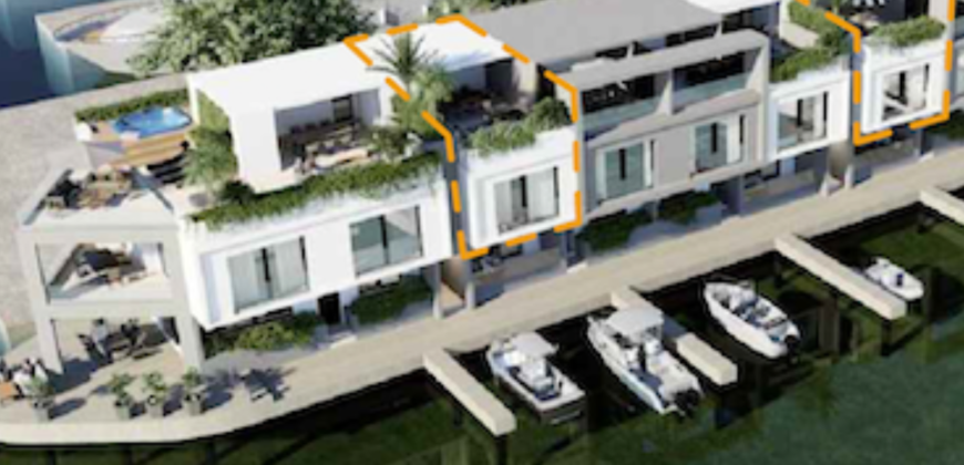 Waterfront 2-Level Condo Unit 12 at The Sail Residence & Marina