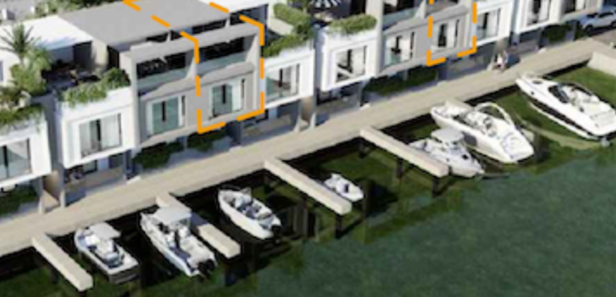 Luxurious Waterfront 2-Level Condo Unit 15 at The Sail Residence & Marina