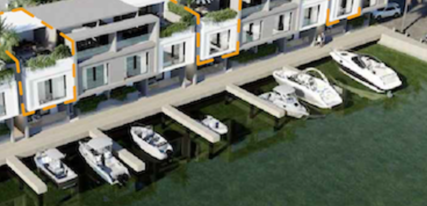 Waterfront 2-Level Condo Unit 16 at The Sail Residence & Marina