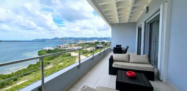 Modern Two Bedroom Condo with Breathtaking Ocean Views – Blue Residences, Cupecoy Copy