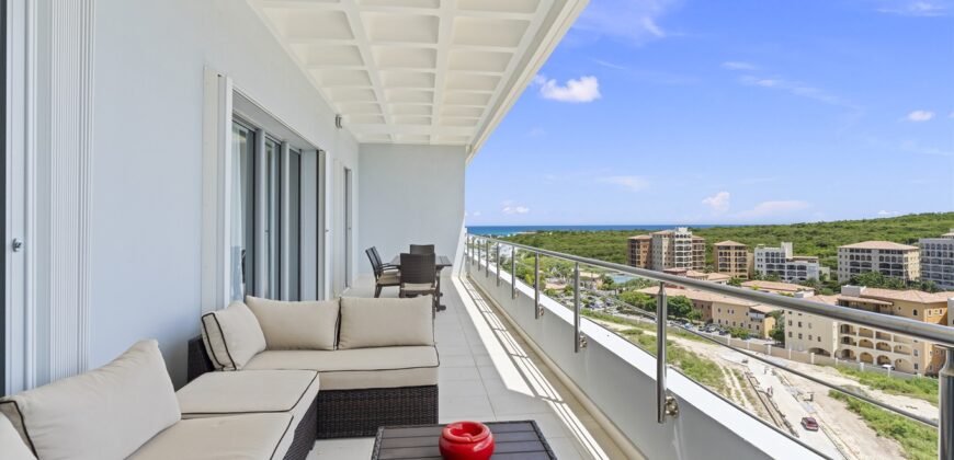 Modern Two Bedroom Condo with Breathtaking Ocean Views – Blue Residences, Cupecoy