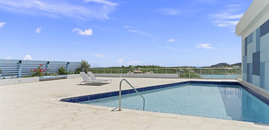 Modern Two Bedroom Condo with Breathtaking Ocean Views – Blue Residences, Cupecoy