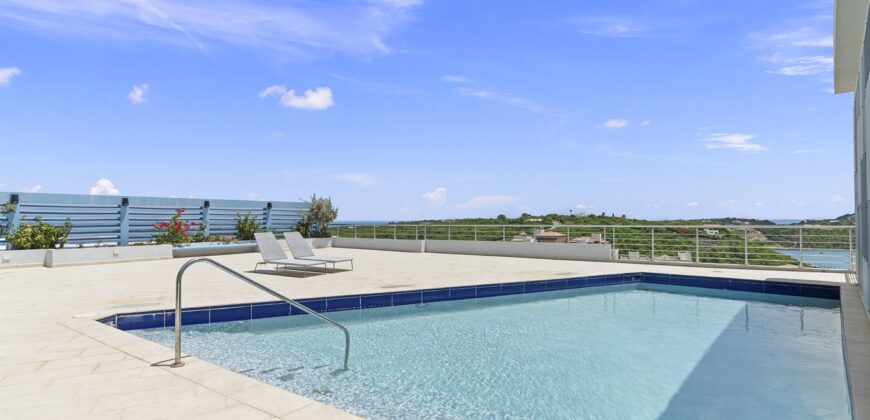 Modern Two Bedroom Condo with Breathtaking Ocean Views – Blue Residences, Cupecoy