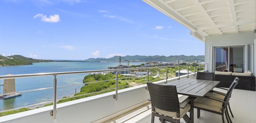 Modern Two Bedroom Condo with Breathtaking Ocean Views – Blue Residences, Cupecoy