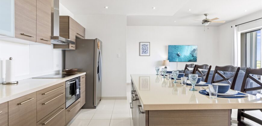 Modern Two Bedroom Condo with Breathtaking Ocean Views – Blue Residences, Cupecoy