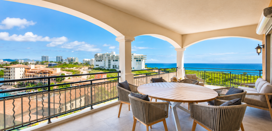 Luxurious 3-Bedroom Condo with Stunning Caribbean Sea Views