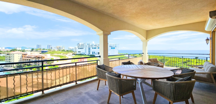Luxurious 3-Bedroom Condo with Stunning Caribbean Sea Views