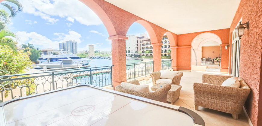 Luxury Living at Porto Cupecoy – Condo with Lagoon Views