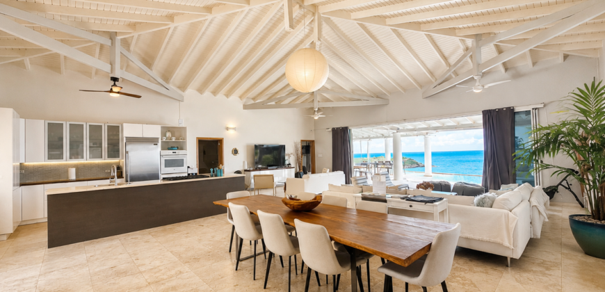 Luxury 4-Bedroom Oceanview Villa with Private Pool in Oyster Pond
