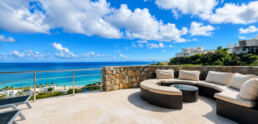 Luxury 4-Bedroom Oceanview Villa with Private Pool in Oyster Pond
