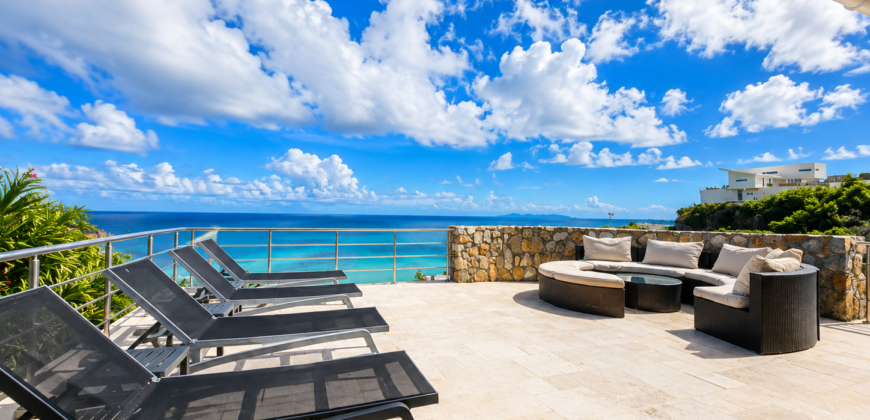 Luxury 4-Bedroom Oceanview Villa with Private Pool in Oyster Pond