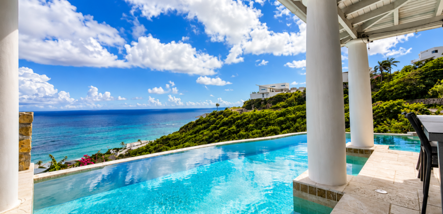 Luxury 4-Bedroom Oceanview Villa with Private Pool in Oyster Pond