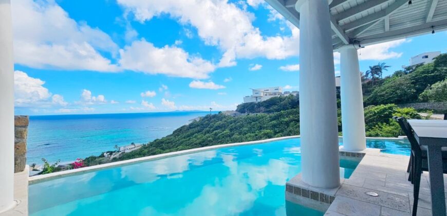 Luxury 4-Bedroom Oceanview Villa with Private Pool in Oyster Pond