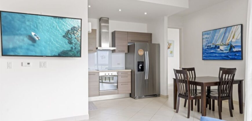 Luxury 1-Bedroom Condo in Blue Residences, Cupecoy